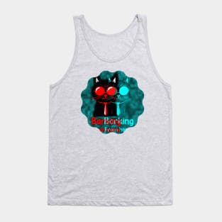 Barking From Home (Cat) Tank Top